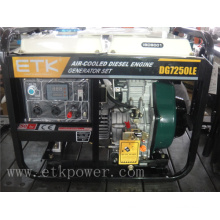 6kw Diesel Generator Set with Air-Cooled Engine